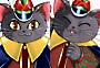 The faces of Cait Sith